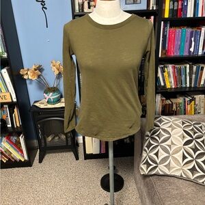 Madewell Olive Long Sleeve Tee